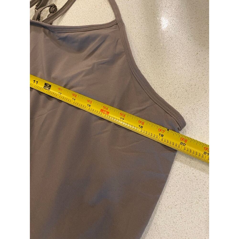 All in Motion Women's XXL Athletic Dress with Shorts Pockets Taupe Athleisure - Picture 7 of 8